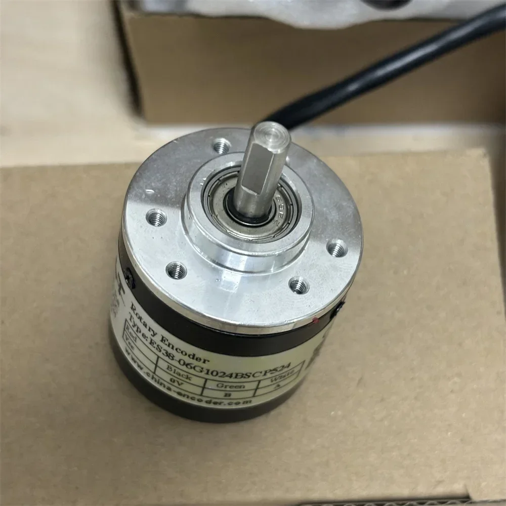 

В НАЛИЧИИ НОВЫЙ поворотный инкрементный энкодер 38 мм ES38-06G1024BSCP524 1024ppr двухтактный выход 5-24 В