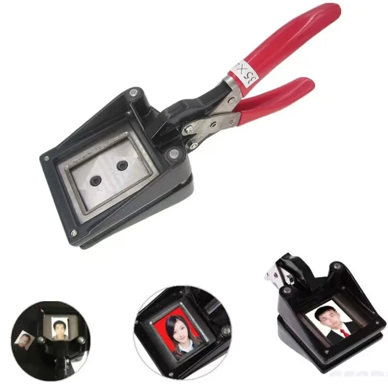 Hand Held ID Card License Photo Picture Punch Cutter ID Picture Cutter Passport photo cutter