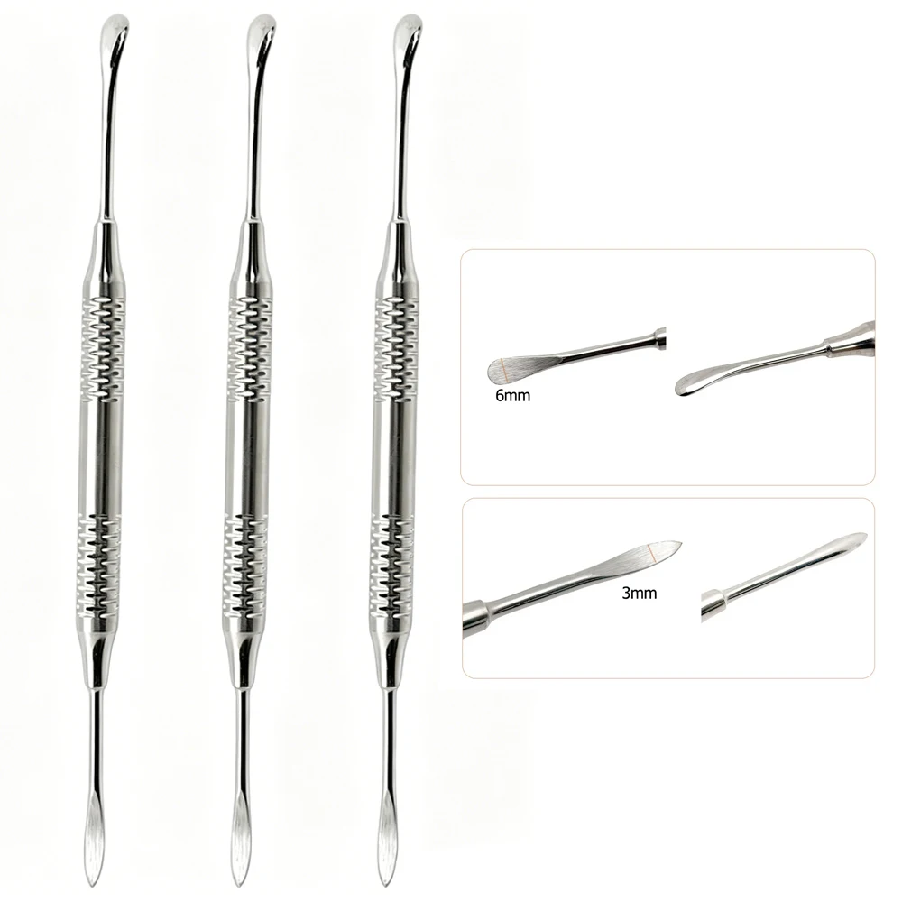 Doppelseitiger zahnärztlicher Periosteal-Aufzug für Implantatchirurgie, Geweberettraktion und Trennung, Autoklav-chirurgisches Werkzeug