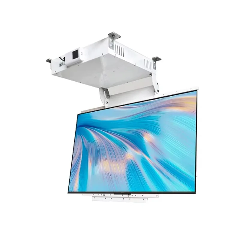 Electric Lift Flip TV Lifter, Remote Control, Ceiling Mounted Hidden TV 0-90 Degree Electric TV Lifter, Ceiling