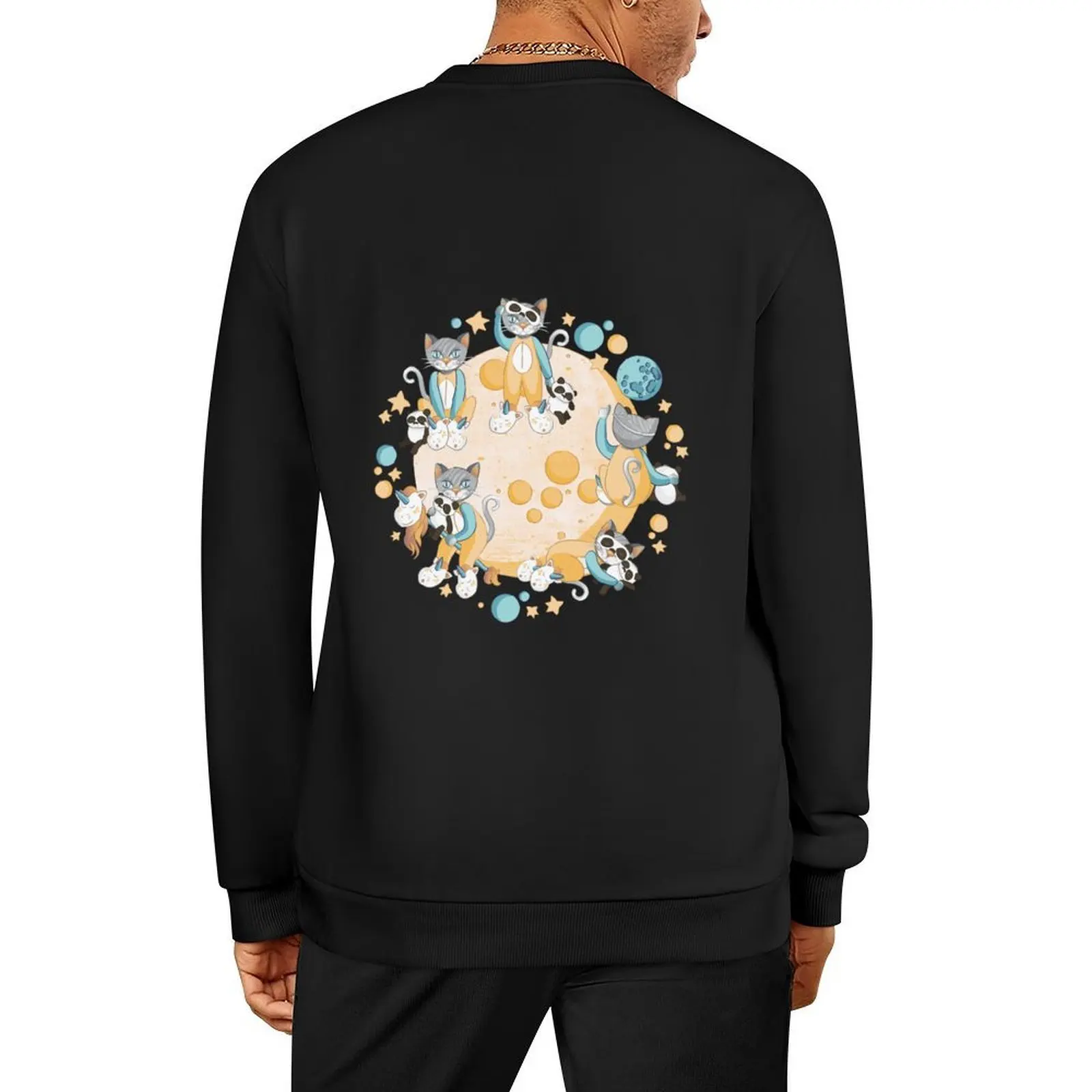 

Cats, pandas and unicorns II Pullover men's clothing anime clothing men's sweat-shirt mens clothing new in sweatshirts