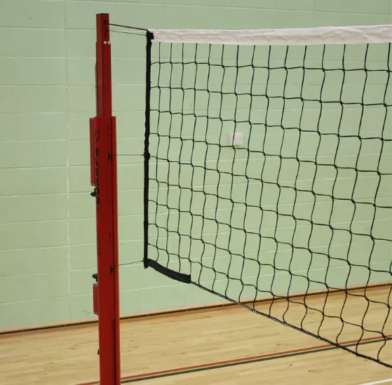 2026 Outdoor Factory Price Heavy Duty PE Knotted Knottless Net Volleyball Net For Professional Games