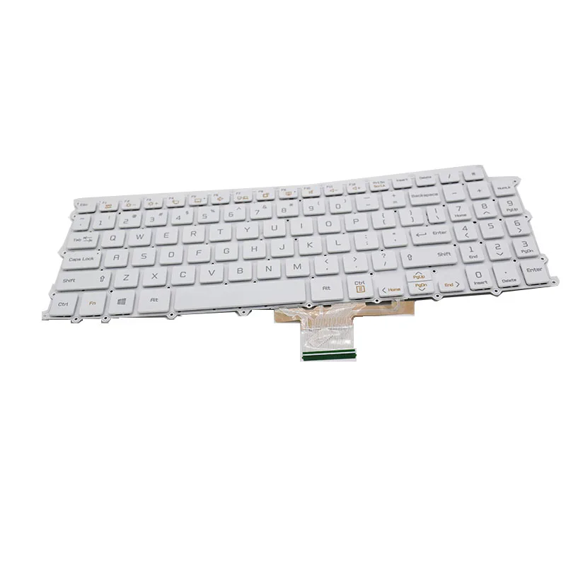 US Layout Keyboard For LG 17Z990B White Color