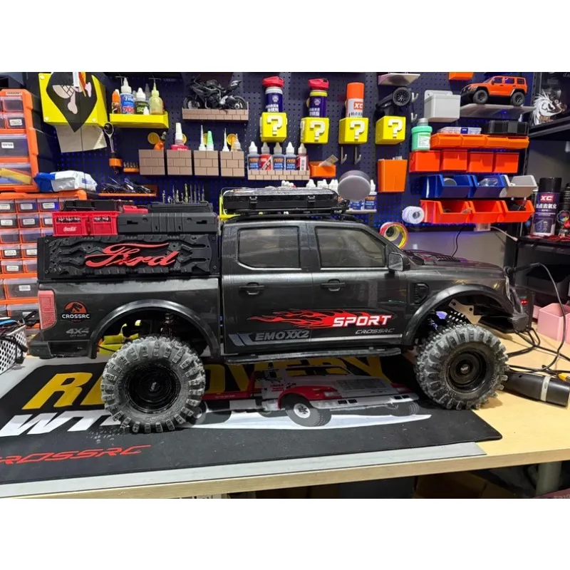 Recovery Board for CROSSRC EMO XX2 XXL2 1/5 Rock Crawler Bolt-On Traction Board Decoration Upgrade – Direct Fit To Factory Holes
