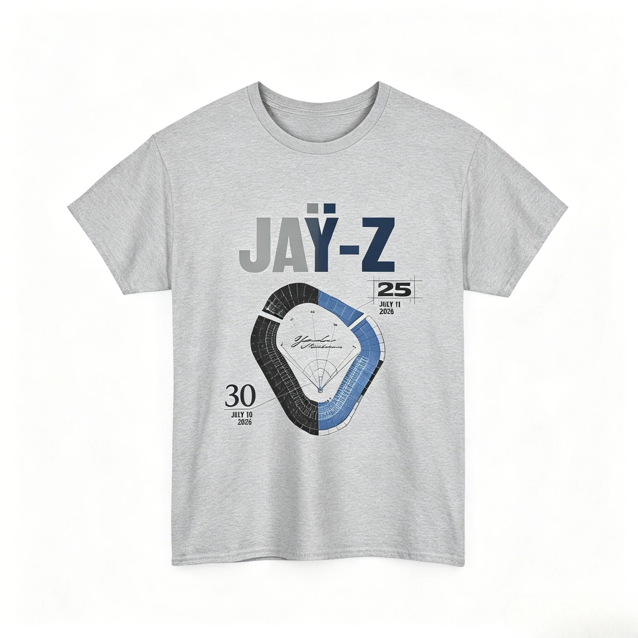 Jay-Z Yankee Stadyumu 2026 Gra - Streetwear Brand T Shirt incelemesi ve fiyatı