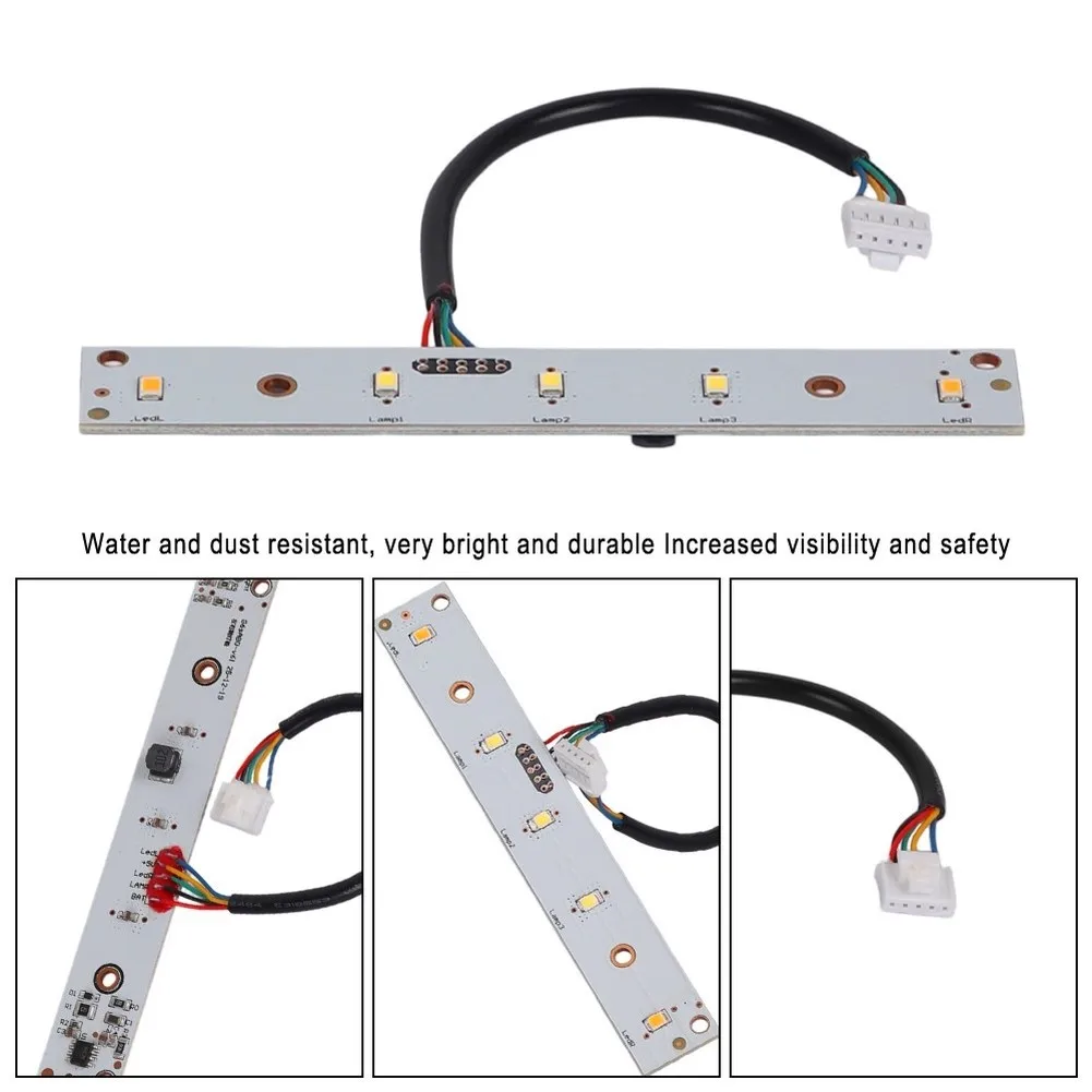 Front LED Light for Kukirin G4 Electric Scooter Providing Effective Illumination Without Modification Required