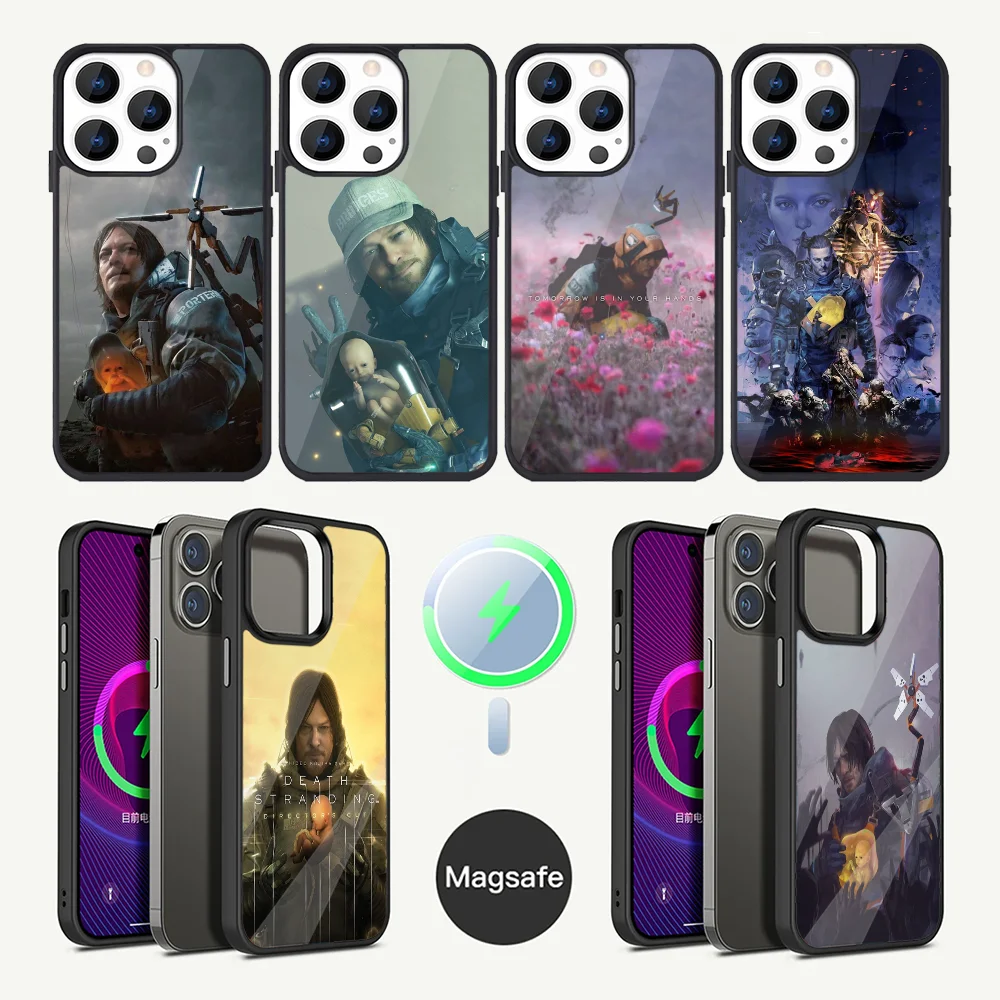 Game Death S-Stranding Phone Case For iPhone 15,14,13,12,11,Plus,Pro,Max Mini Magsafe Magnetic Wireless Charging