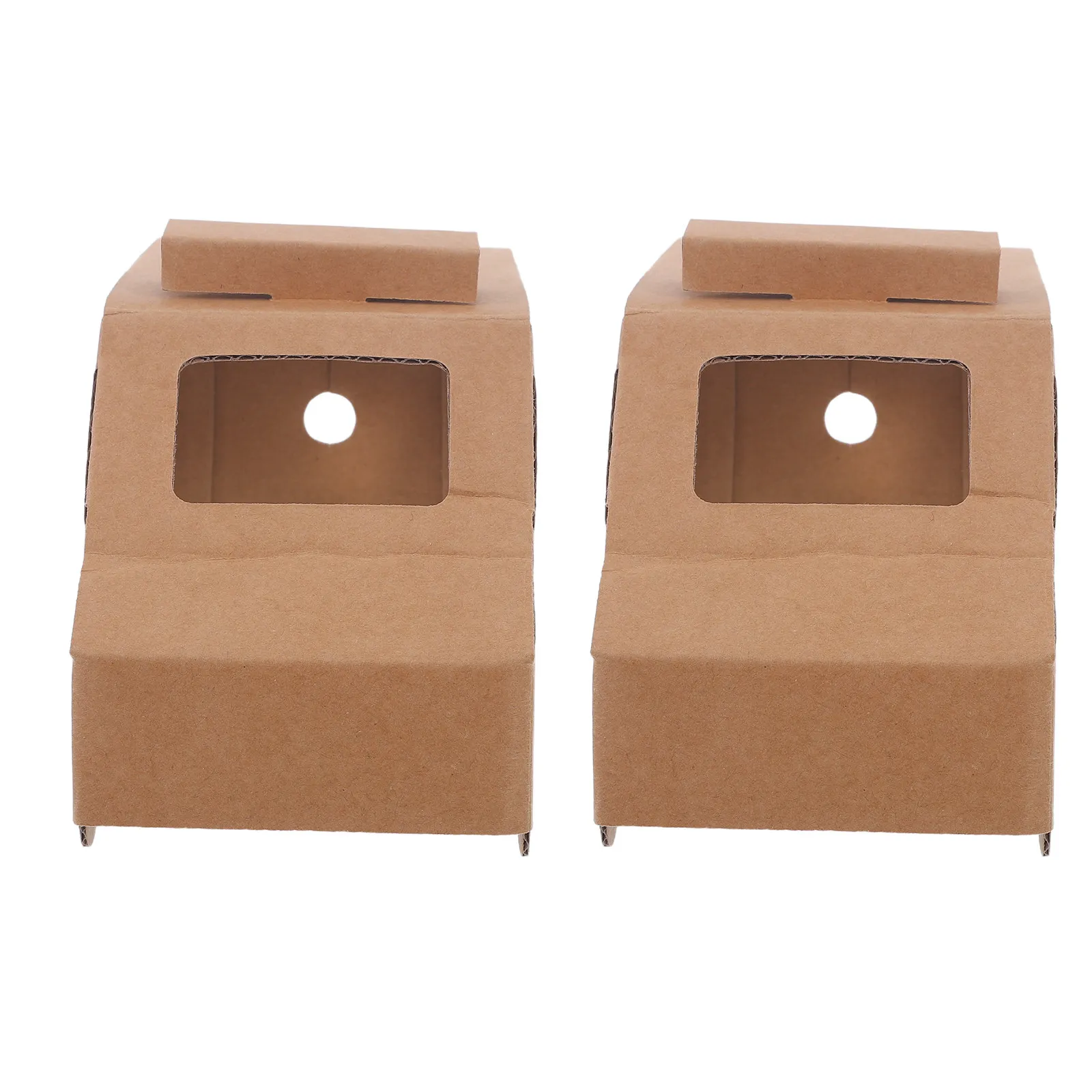 

Набор для сборки 3D-модели скорой помощи из картона, 2 шт., 25x16x9 см, для творчества и росписи своими руками