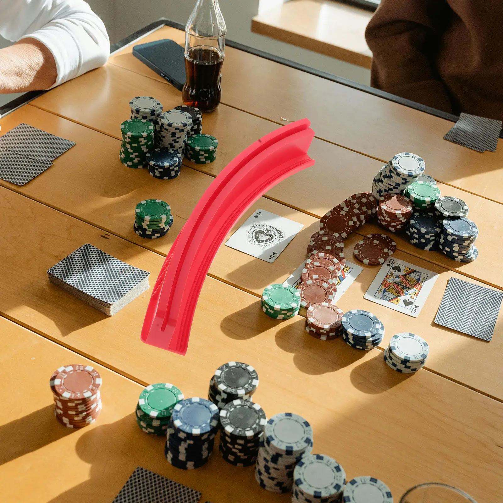 Multifunctional Holder Space-Saving Portable Gaming Base For Cards Domino Stand Playing Card Holder Game Card Stand Desktop