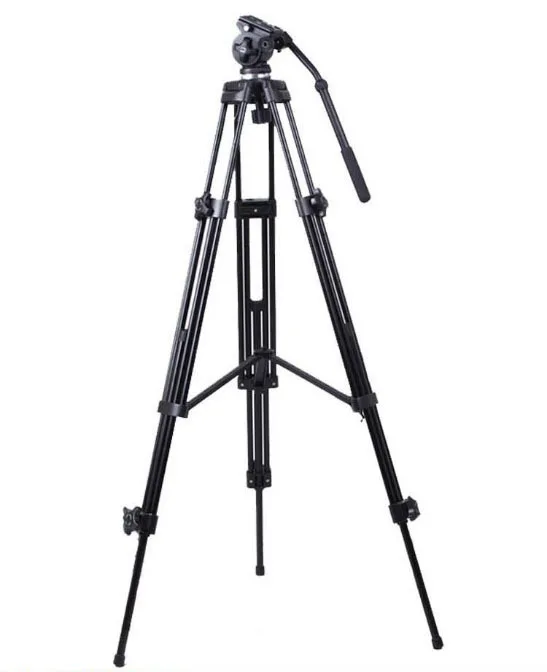 المهنية DV DSLR كاميرا فيديو ترايبود السائل رئيس ل 5D مارك III IV 5DS 6D D600 D750 D810 D810A D4 D5