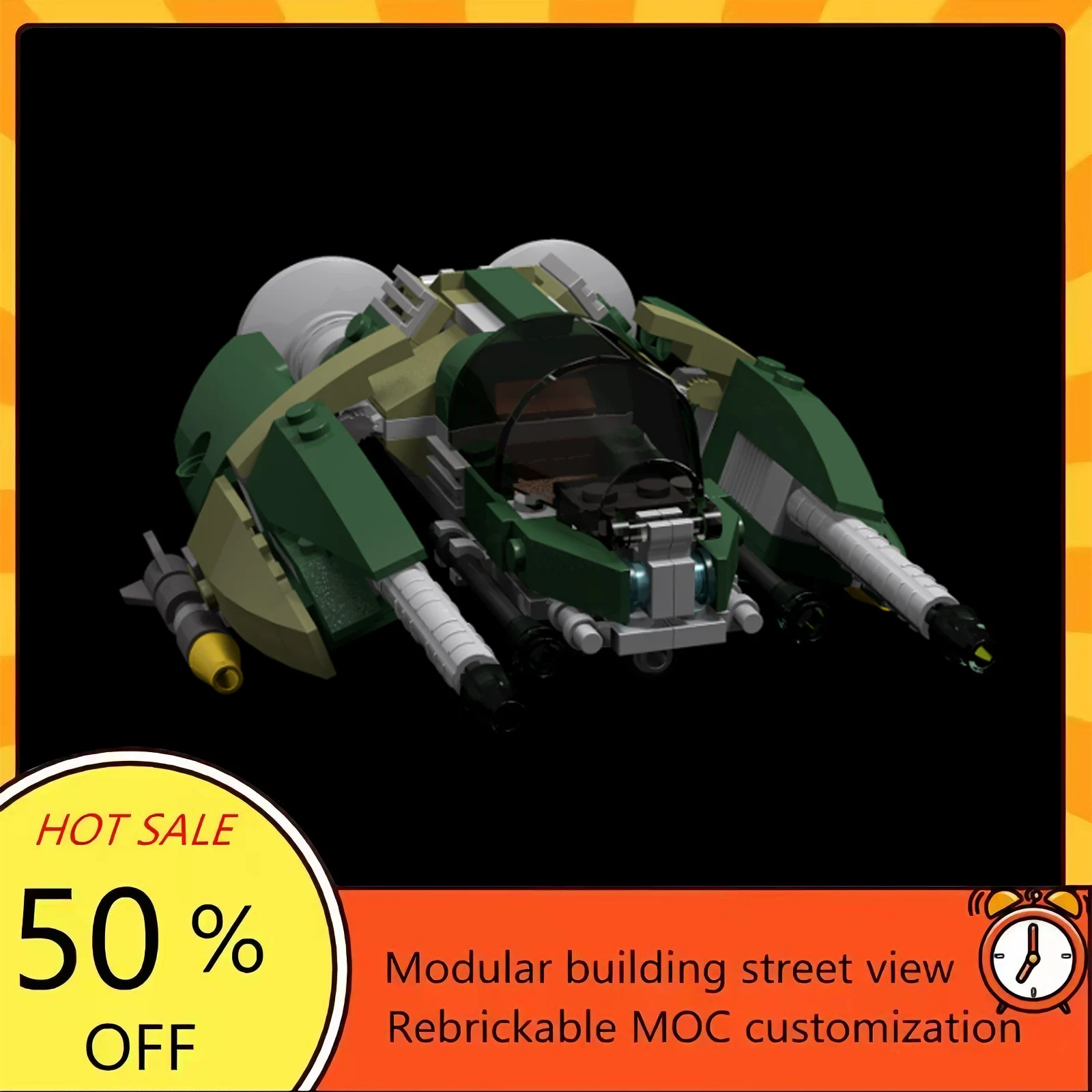 

Набор для сборки космического корабля из 173 деталей, популярная модель по мотивам фильма «Звездные войны», модульный конструктор, технологичный подарок, игрушка для детей на праздники