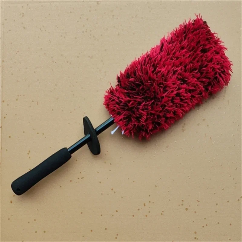 Plush Microfiber Car Wash Brush Tire Rim Wheel Cleaning Brush Wheel Brush Car Detailing Accessories