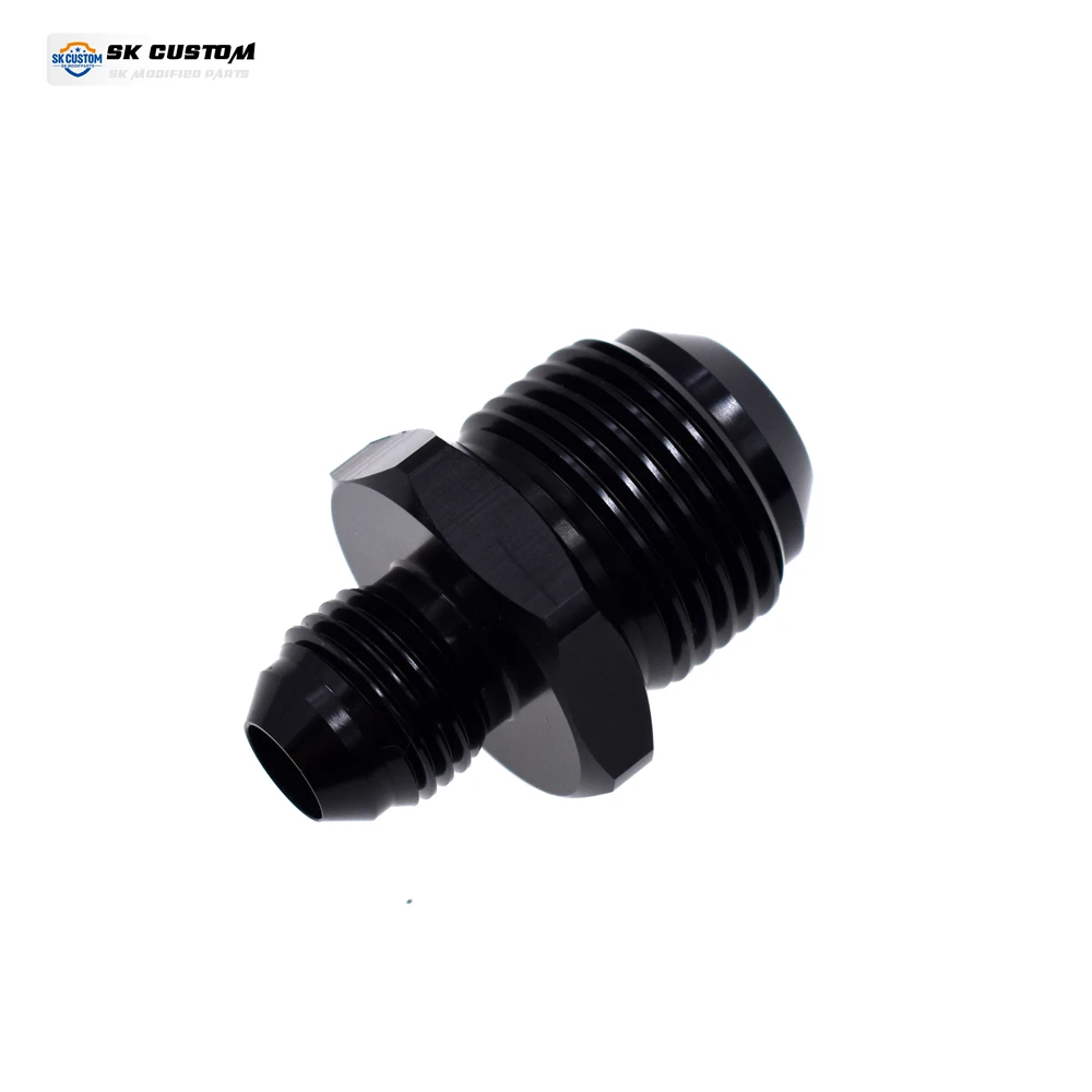 AN4 AN6 AN8 AN10 Aluminum Alloy Hose End Fitting Universal Oil Fuel Pipe Connector Car Engine Modification Oil Cooler Adapter