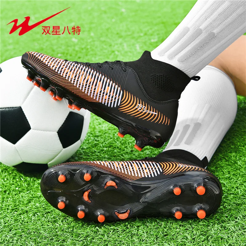 

Новые низкие футбольные бутсы для мужчин и женщин с длинными шипами, для взрослых, студентов, профессиональных спортивных матчей и тренировок