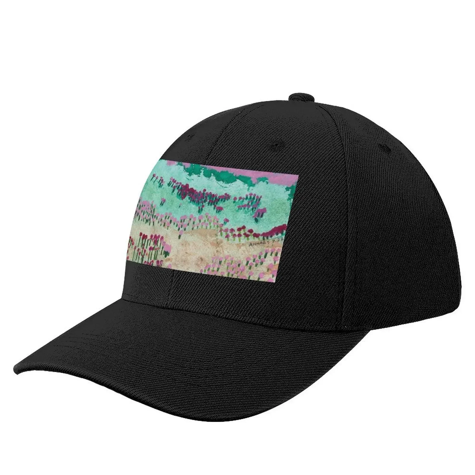 

Abundant Love, Pink Flower Art Baseball Cap Sunscreen derby hat hard hat Trucker Hats For Men Women's