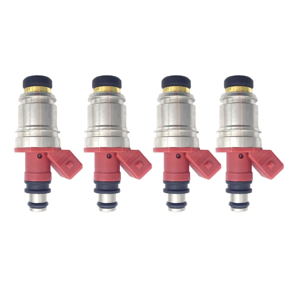 4 Pieces Fuel Injectors 1660086G00 16600-86G10 16600-86G00 JS21-1 Automotive Car Nozzle Fits for Nissan D21 1990-1994 2-Door