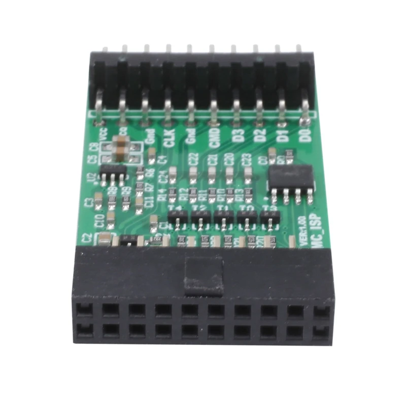 For Xgecu EMMC-ISP VER: 1.00 Special Adapter For EMMC In-Circuit Programming Only Use On T48 (TL866-3G) Programmer