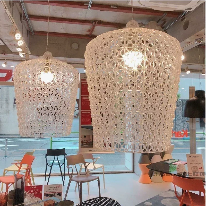 

Nordic Salon Chandeliers Modern Design Hollowed Out Home Decoration Led Lamp Dining Living Room Restaurant Bedroom Pendant Light