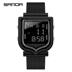 Sanda Fashion Sports Men's Womens Watches Luxury Military Electronic Shock Proof Waterproof Digital Wristwatch Relogio Masculino