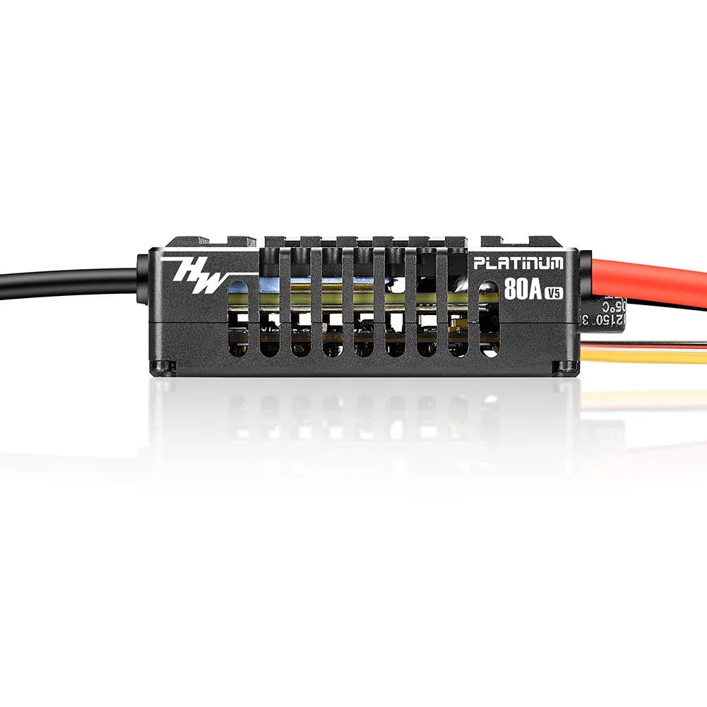 Hobbywing Platinum 80A V5 Supports 3-8s Brushless ESC  for RC Remote-Controlled Drone Heli FPV Helicopter  Speed Controller