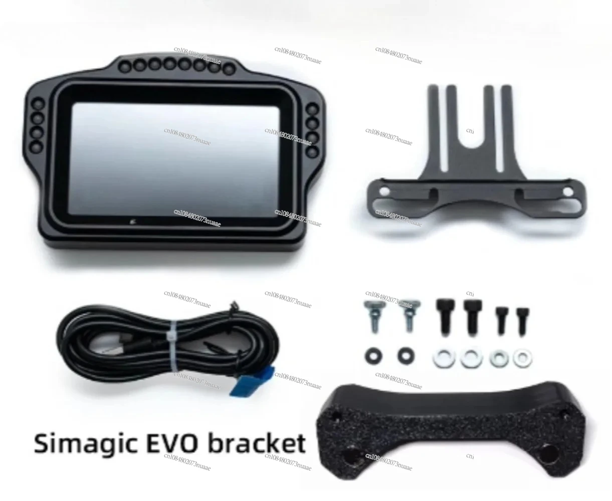 

Simplayer Simdid DV480 PRO DH480 PRO Приборная панель Sim Racing Приборная панель с 5-дюймовым экраном и 16-18 светодиодами RGB для Simagic Fanatec