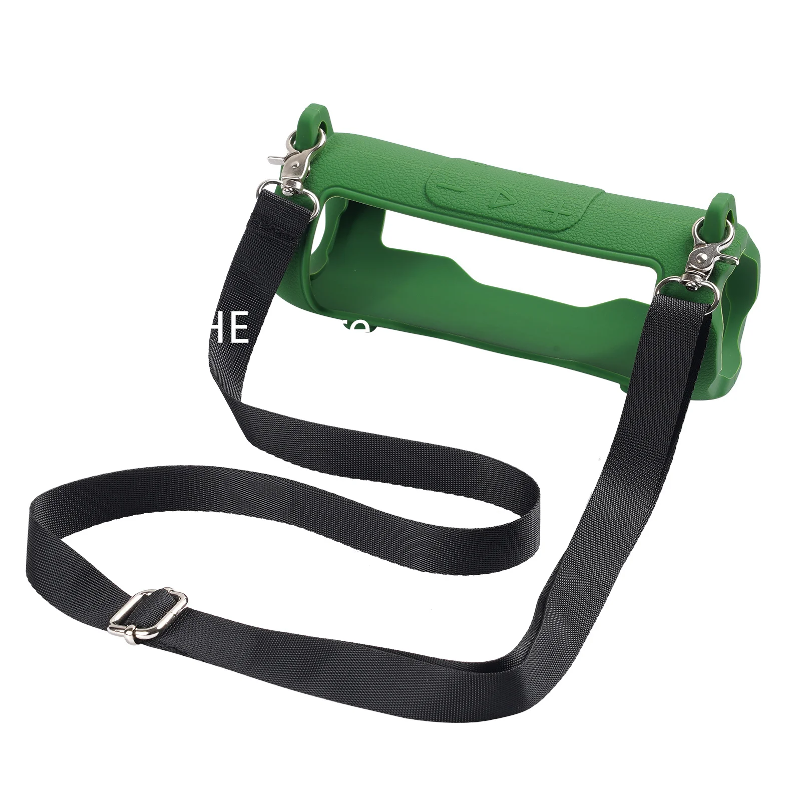 حقيبة حمل محمولة للسفر مع حزام كتف وغطاء حماية من السيليكون لمكبر الصوت JBL Flip 7