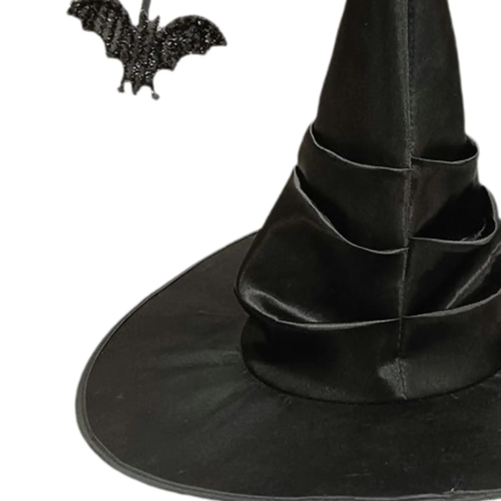 Halloween Witch Hat Accessories Pointed Cap for Cosplay Party Favors Masquerade