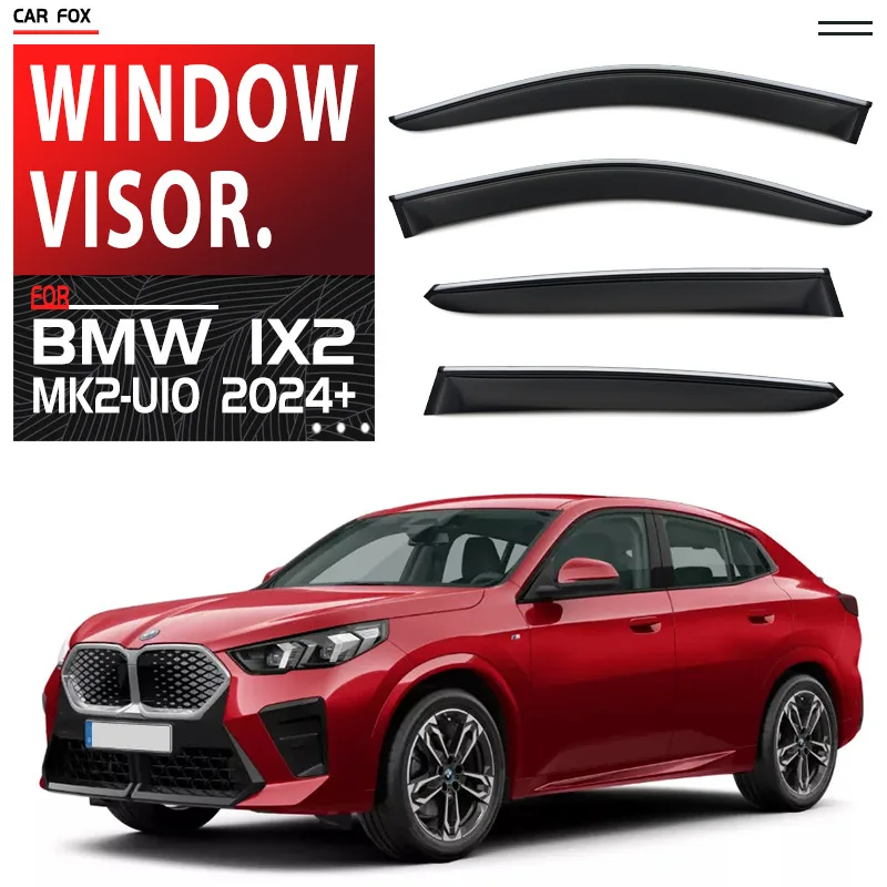

For BMW IX2 2024+ Car Window Visor Awning Shelters Windshield Side Window Rain Sun Shade Auto Accessories