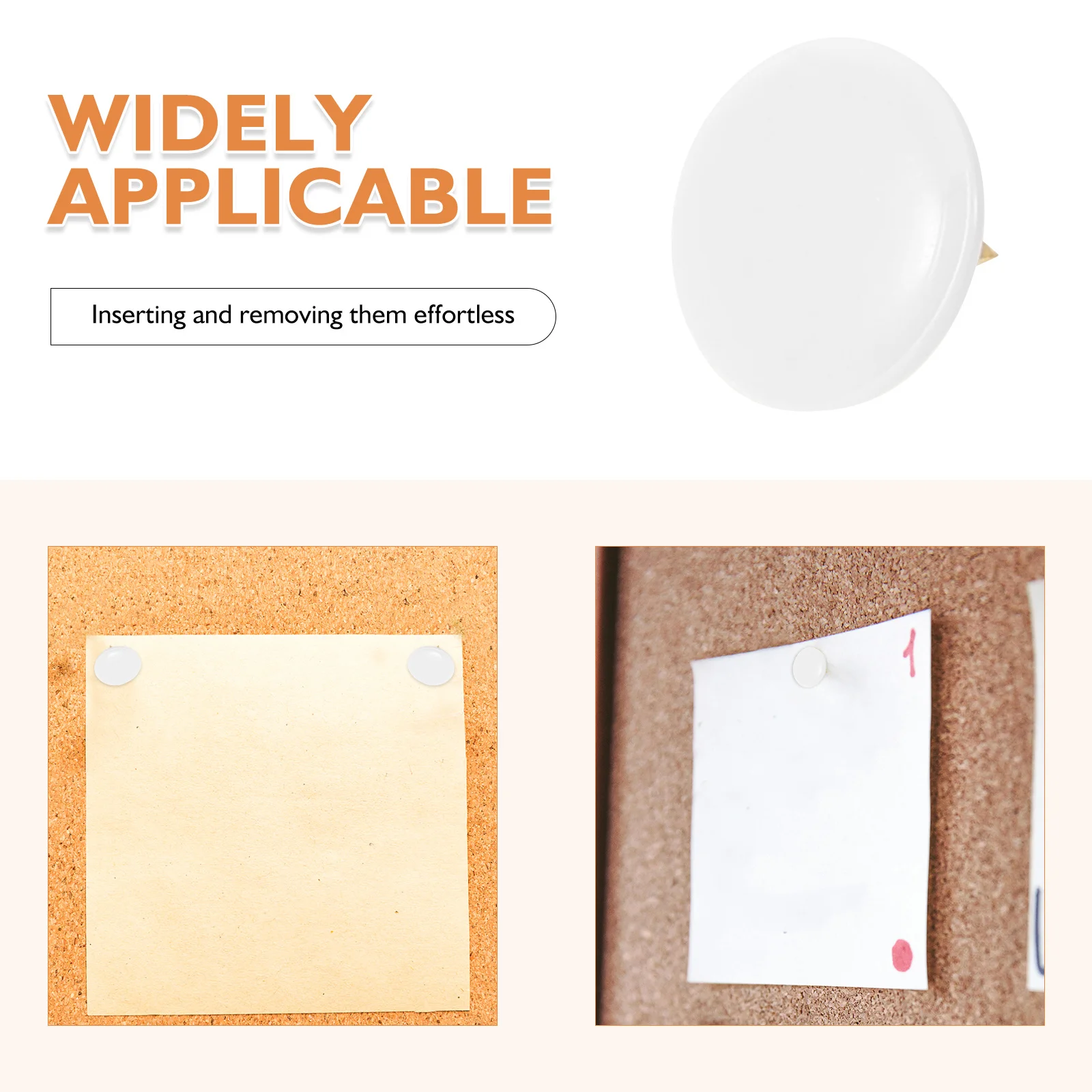 400 قطعة مسامير الإبهام المسطحة اللوازم المكتبية دبابيس الضغط الزخرفية للوحة الإعلانات ملصق الجدار الشنق صياغة عرض الصور #6