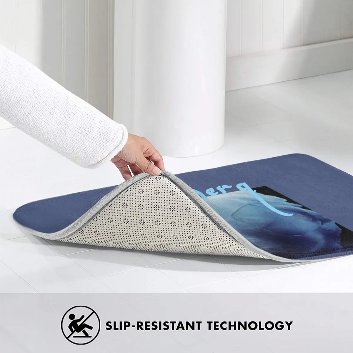 Berq – paillasson antidérapant pour Album, tapis de sol résistant à l'eau et à l'huile, pour cuisine, entrée, maison, balcon