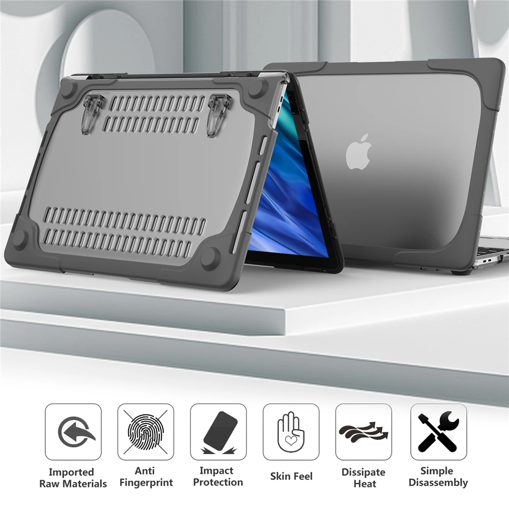 Laptop Case Voor Macbook Pro 16 2020 Model A2141 Shell Met Toetsenbord Cover Touch Film Voor Macbook Pro 16 2019 Stand Cover A2141