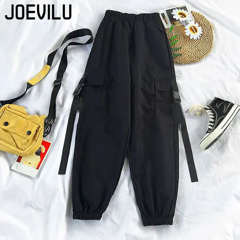 Summer Pants Suit Women\'s Korean Loose Tie Short Sleeve Shirt High Waist Straight Leg Overalls 2 Piece Sets Streetwear Outfits