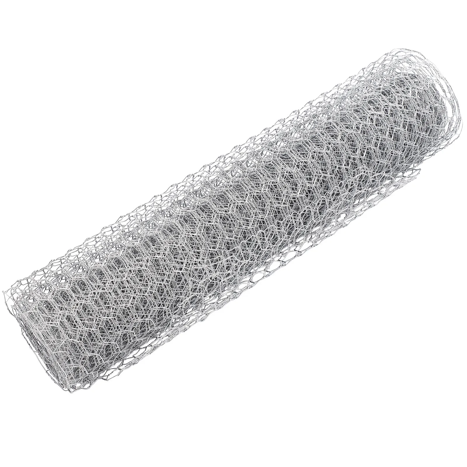 

Strong Hexagonal Poultry Wire Mesh Chicken Net for Farm Yard Garden Fencing Rabbit Goat Bird Control DIY Craft Decoration Frame