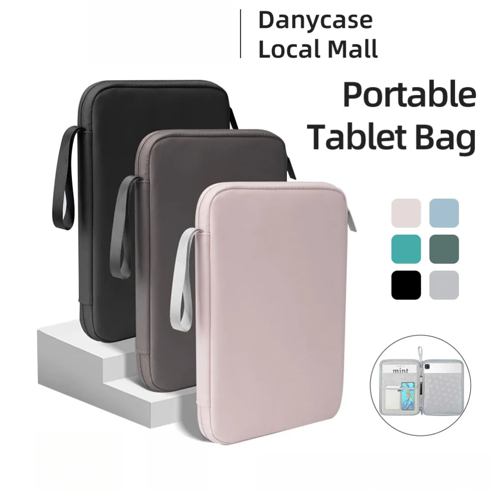 

Handbag For Redmi Pad2 11inch 4G WIFI Waterproof PU Tablet Sleeve For Xiaomi Pad 7 6 5pro 6S 7S Pro 12.5 2025 Shockproof Pouch