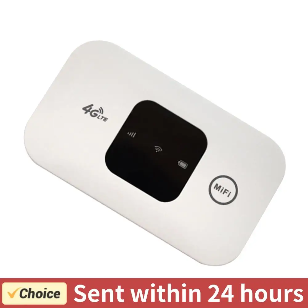 

4G Pocket WiFi Router 2100mAh Mobile Hotspot with SIM Card Slot Wireless Modem Wide Coverage 4G Wireless Router
