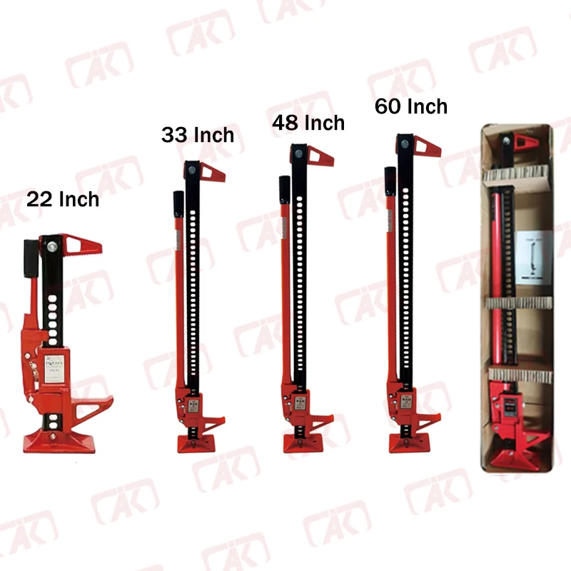 

Universal 20" 33" 48" 60" Inch High Lift Farm Jack for 4x4 Pick up Offroad