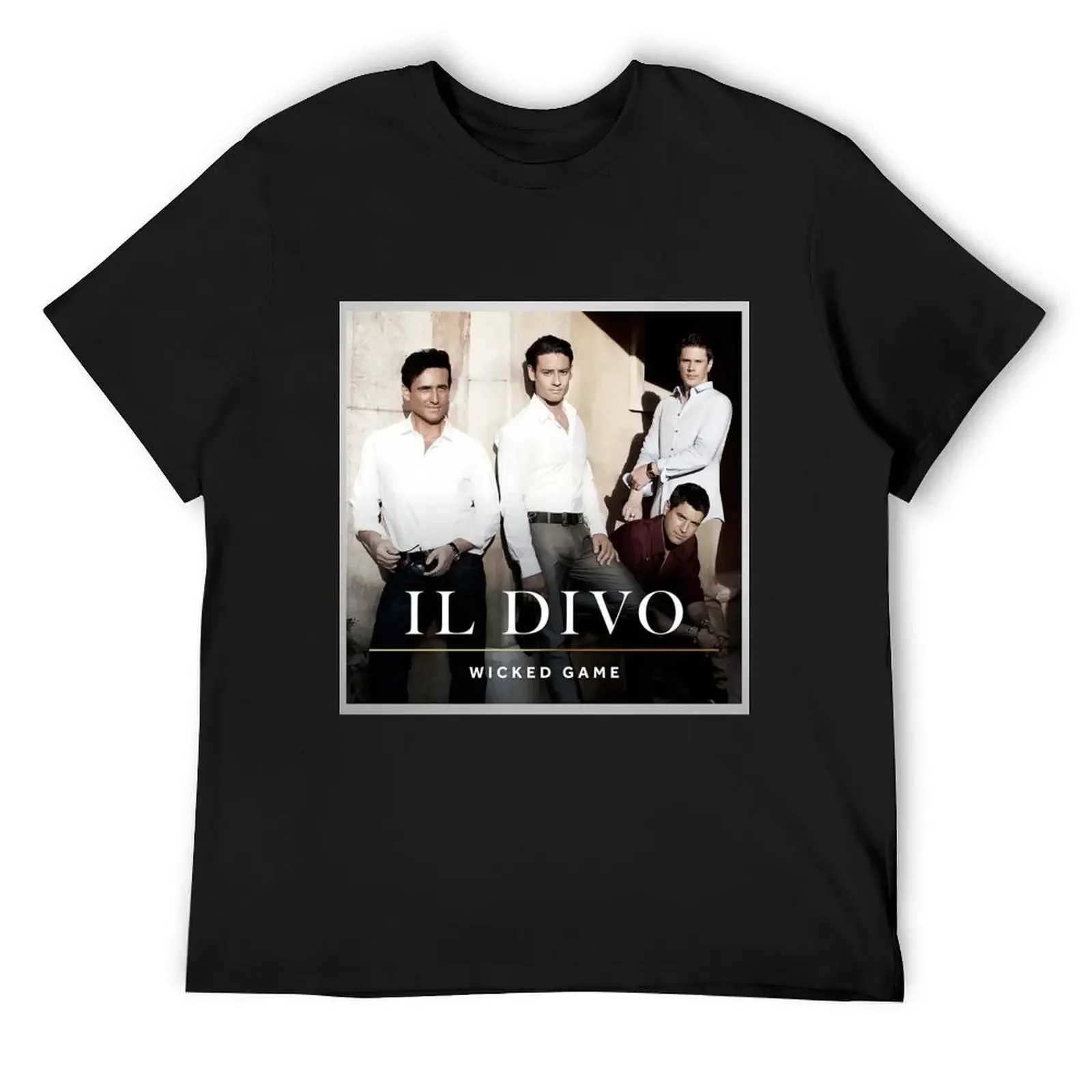 

Il Divo wicked game T-Shirt sports fans heavyweights Men's clothing