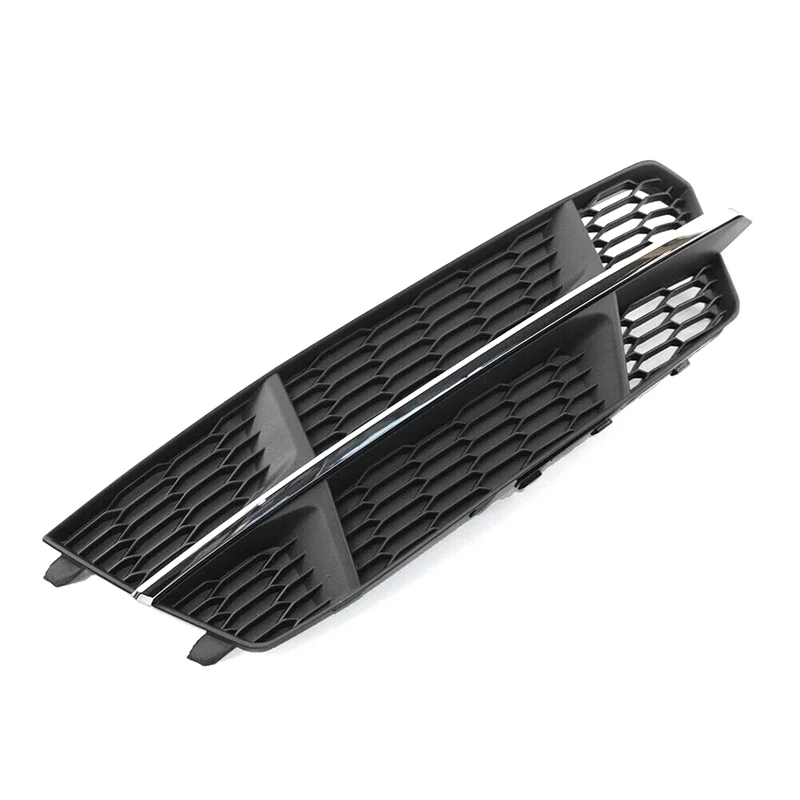 

AR-замена левый передний нижний бампер, противотуманная фара, решетка, крышка 4G0807681AN для A6 C7 S-Line 2014-2018, черный хром