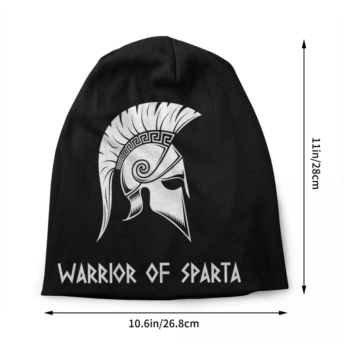 Warrior Of Sparta Bonnet Hat Knitted Hats Men Women Hip Hop Unisex Adult Spartan Warm Winter Skullies Beanies Caps