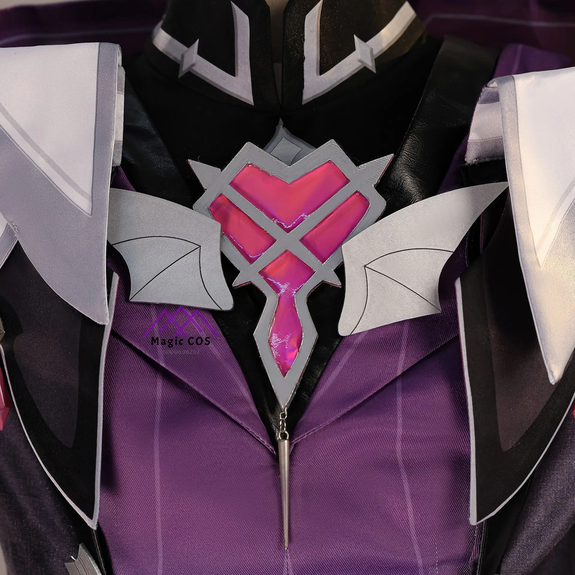Hot Game Genshin Impact Dulin Role Playing Full Set Cosplay Costume + Anime Outfit Full Set + Headwear High Quality Full Set