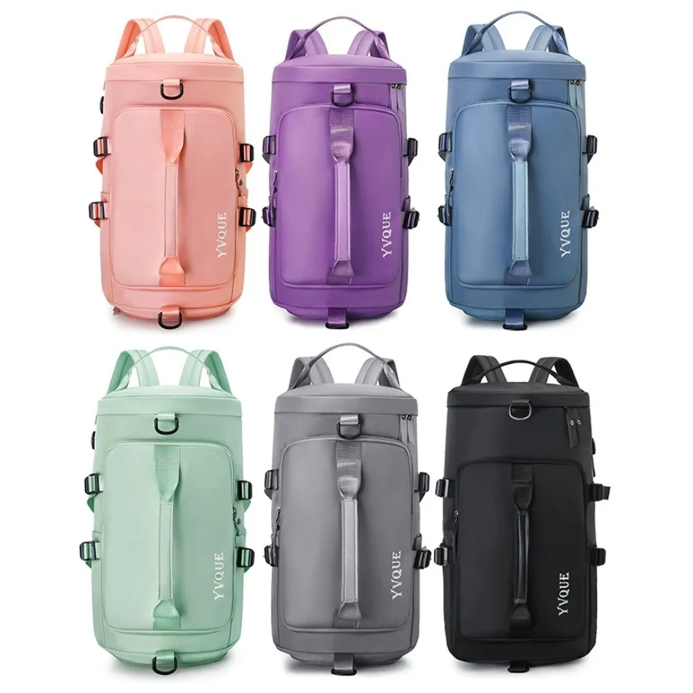 Simple Large Capacity Travel Backpack Lightweight Gym Sports Fitness Bag Waterproof Leisure Duffle Bag Mountaineering