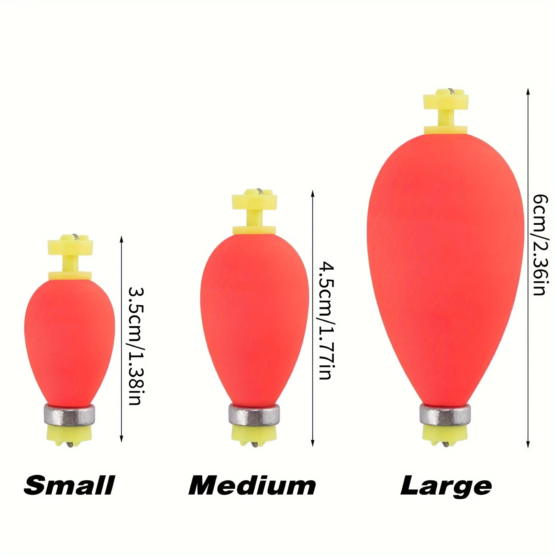 12pcs High sensitivity bullet type float EVA foam with counterweight with a lead pendant far throw Fishing float