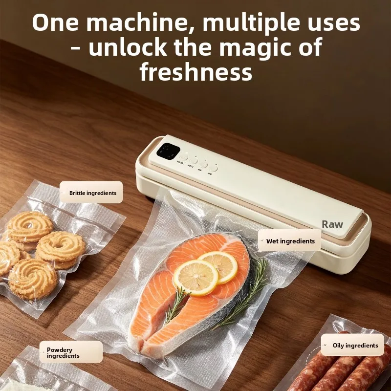 Vacuum Sealers & Vacuum Packing Machines Packaging Equipment, Household Mini Vacuum Sealer, Plastic Food Packing Sealer