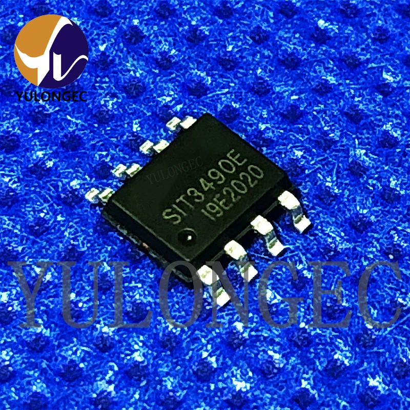 New 10PCS SIT3490EESA 3.0V-5.5V Full Duplex RS485/RS422 Transceivers Chip SOP-8 Original