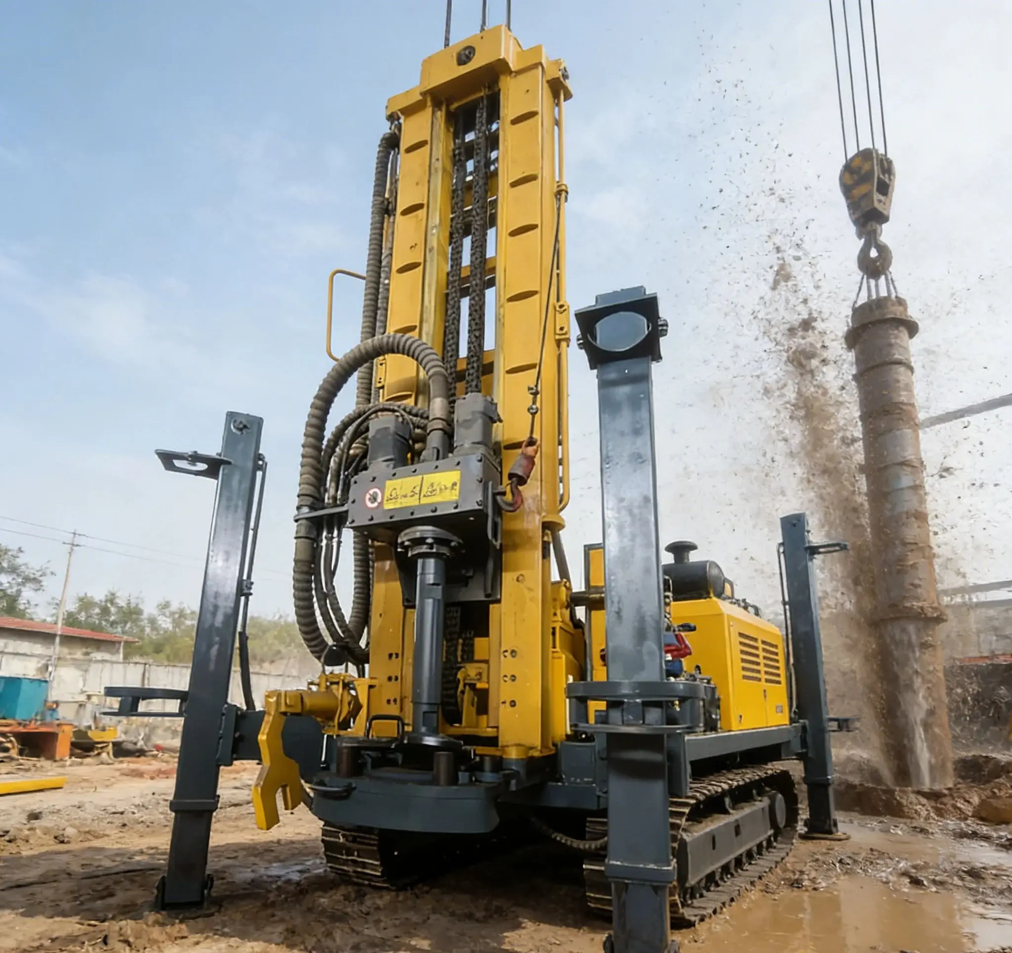 200m 300m 500m Water Wells Borehole Drilling Machine Rigs Water Well Drilling Rig Well Drill