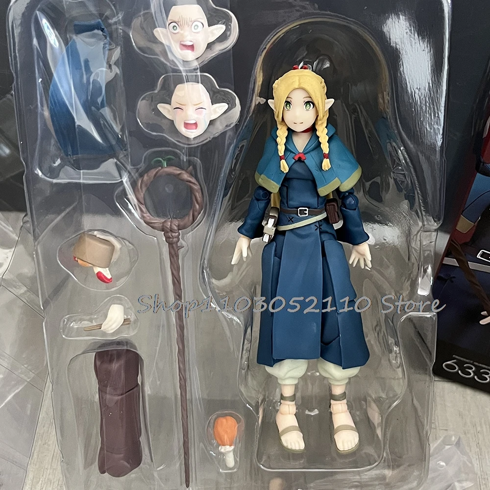 Figma Delicious in dungeon Marcille 633 Laios 631 Anime Figure Toys Joint Model Birthday Christmas Gifts Doll