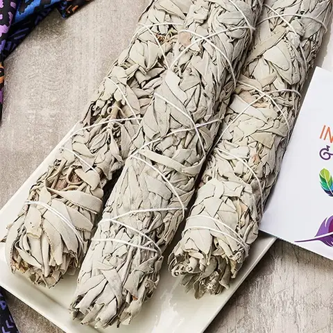 10 सेमी सफेद सेज बंडल कैलिफ़ोर्निया अगरबत्ती प्राकृतिक पौधा अरोमाथेरेपी DIY जलती हुई अरोमाथेरेपी सफाई सुखदायक बंडल 10 best sales सफेद ऋषि - №4