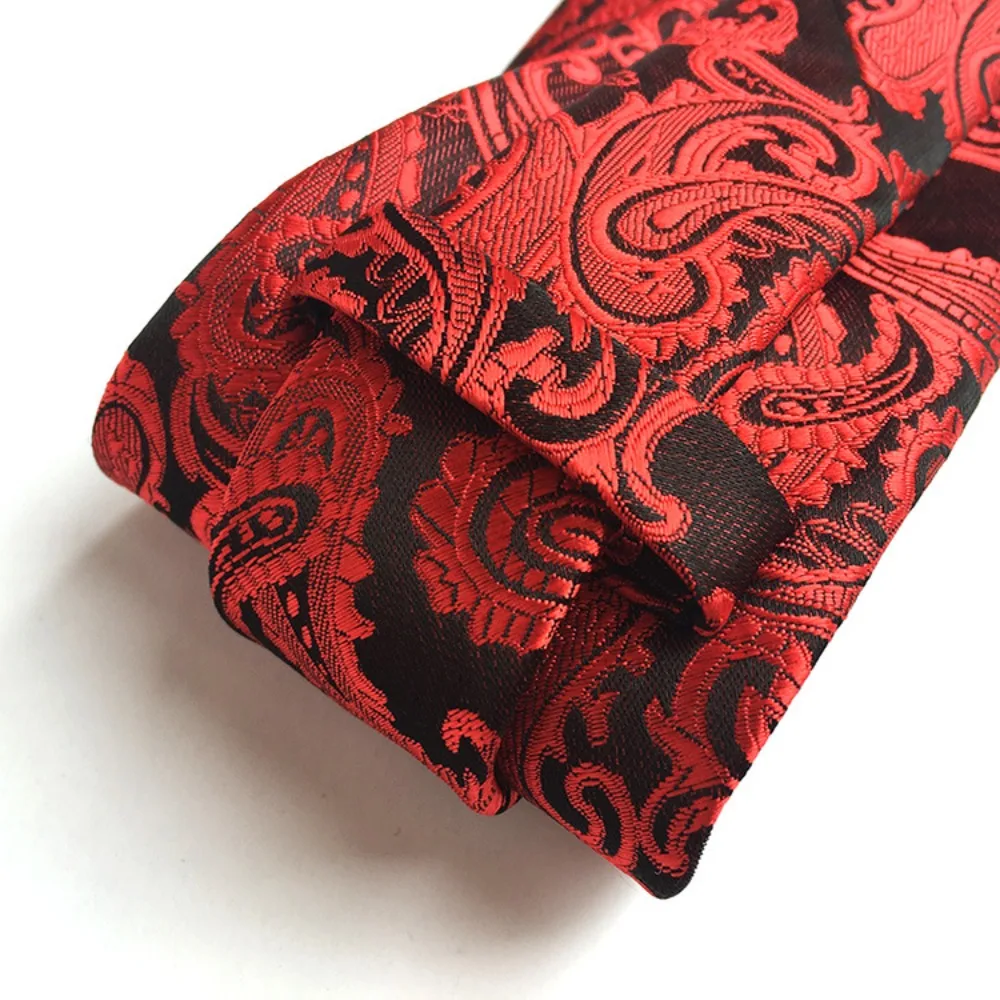 Casual 8CM Bloemen Stropdassen Gravatas Jacquard Bruidegom Hals Dragen Skinny Tie Dot Bruiloft Stropdas Mannen Geschenken