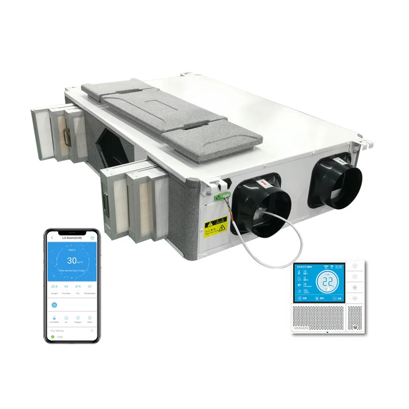 Ervin Ceiling Type Fresh Air Intake Ventilation System EPP Material HVAC For Meeting Room Compliance