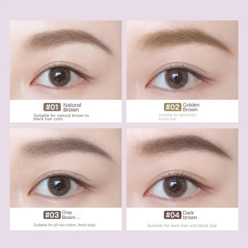 Judydoll Colored Eyebrow Cream Naturally Persistently Holds Makeup Brown Eyebrow Cream Eye Brow Stamp